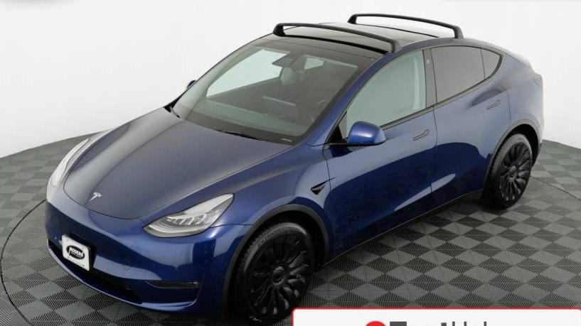 TESLA MODEL Y 2022 7SAYGDEE0NF462869 image